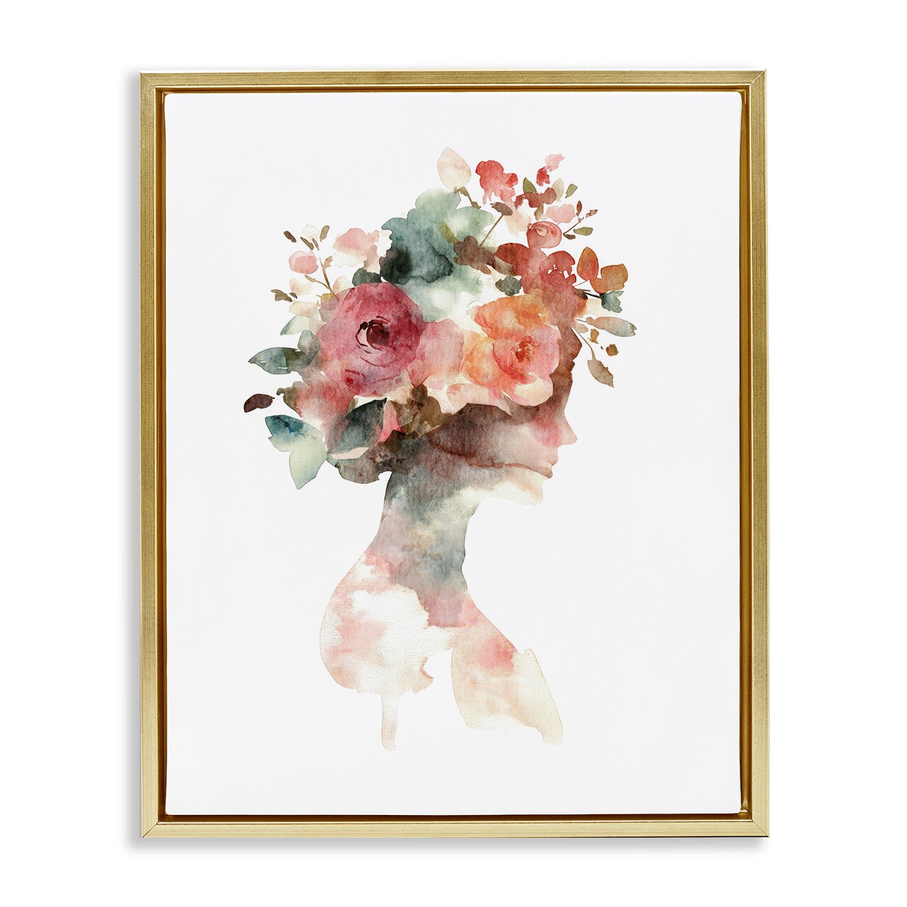Stupell Industries Floral Dreamscape Silhouette Floating Frame, design by Svetlana Aleynikova